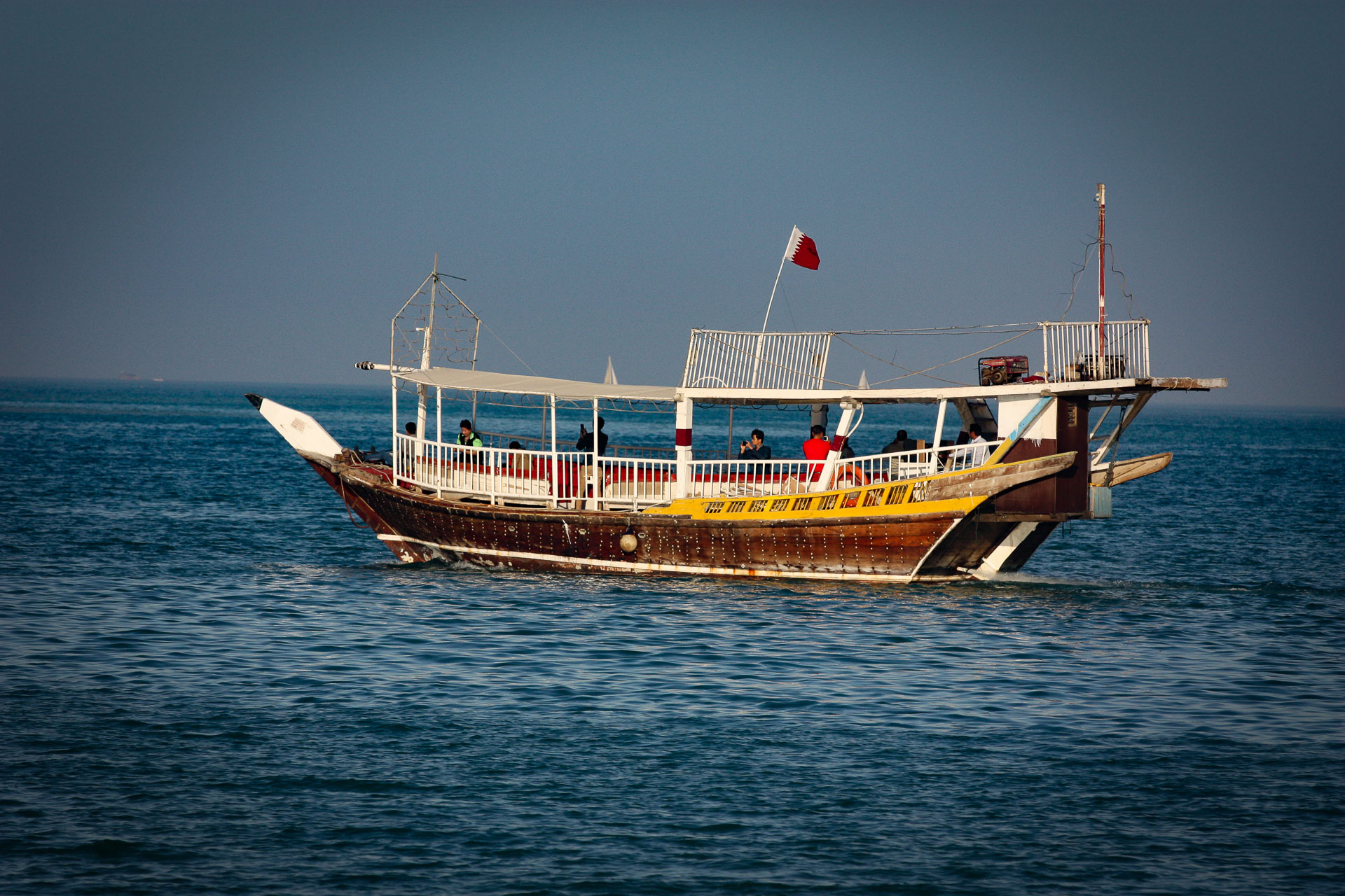 Dhow on Doha Bay